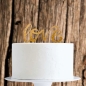Preview: Cake Topper Gold - love